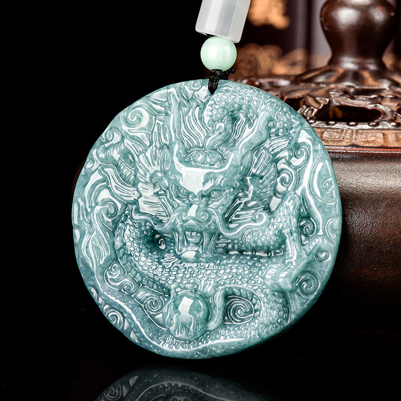 Burmese Jadeite Dragon Pendant - đánh giá và giá Usa Vintage Fashion