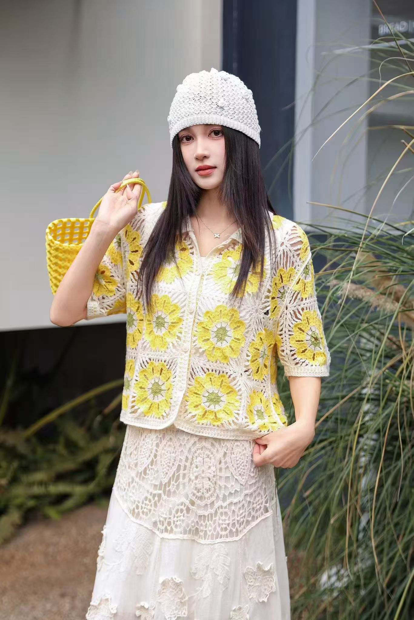 Granny Square Crochet Knit Pol - đánh giá và giá Crochet Top Boho