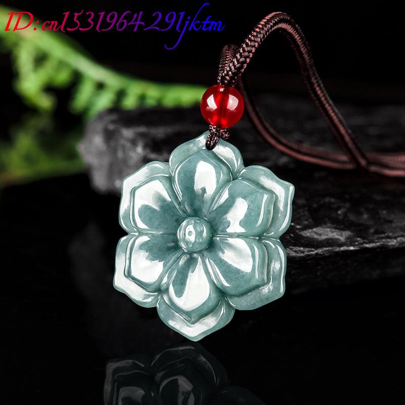 Burmese Jadeite Flower Pendant - đánh giá và giá Usa Vintage Fashion