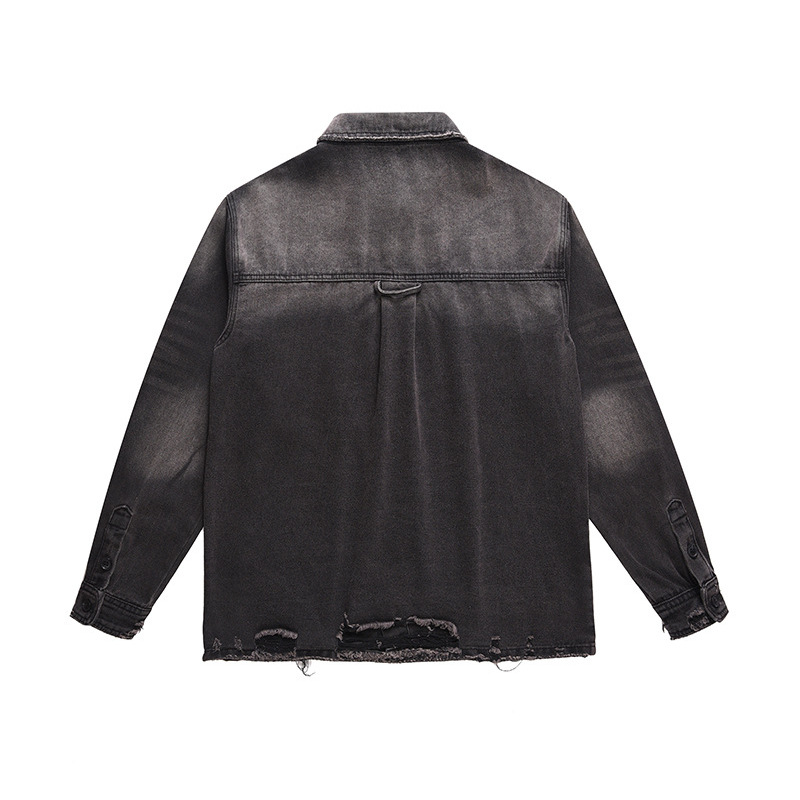 Men's High Street Ripped Jeans - đánh giá và giá Vintage Fashion Jacket