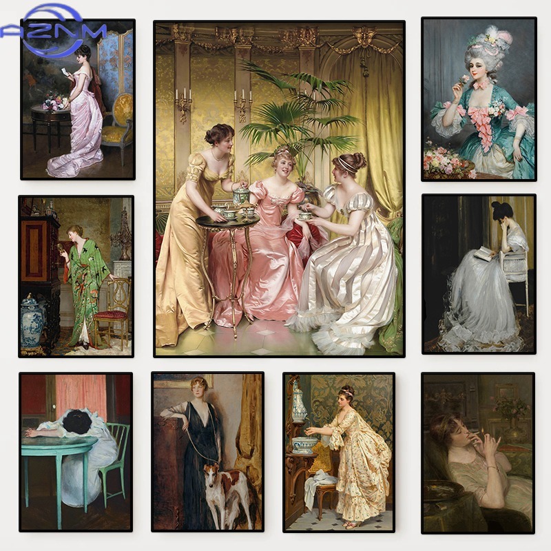 The Renaissance Women Portrait - đánh giá và giá Vintage Victorian Fashion
