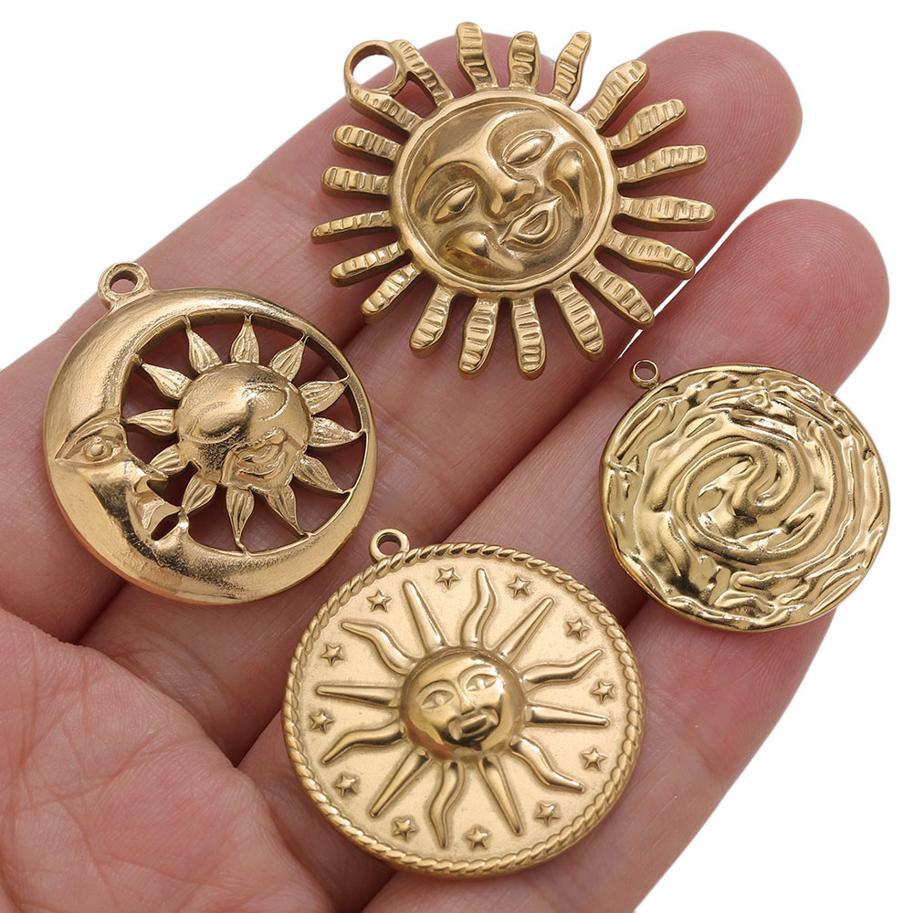 5pcs PVD Gold Charms Stainless - đánh giá và giá Vintage Fashion Jewelry Necklaces