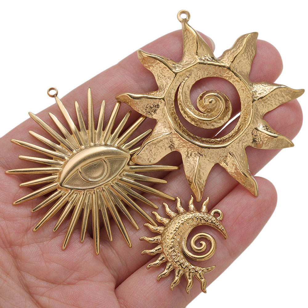 5pcs PVD Gold Charms Stainless - đánh giá và giá Vintage Fashion Jewelry Necklaces