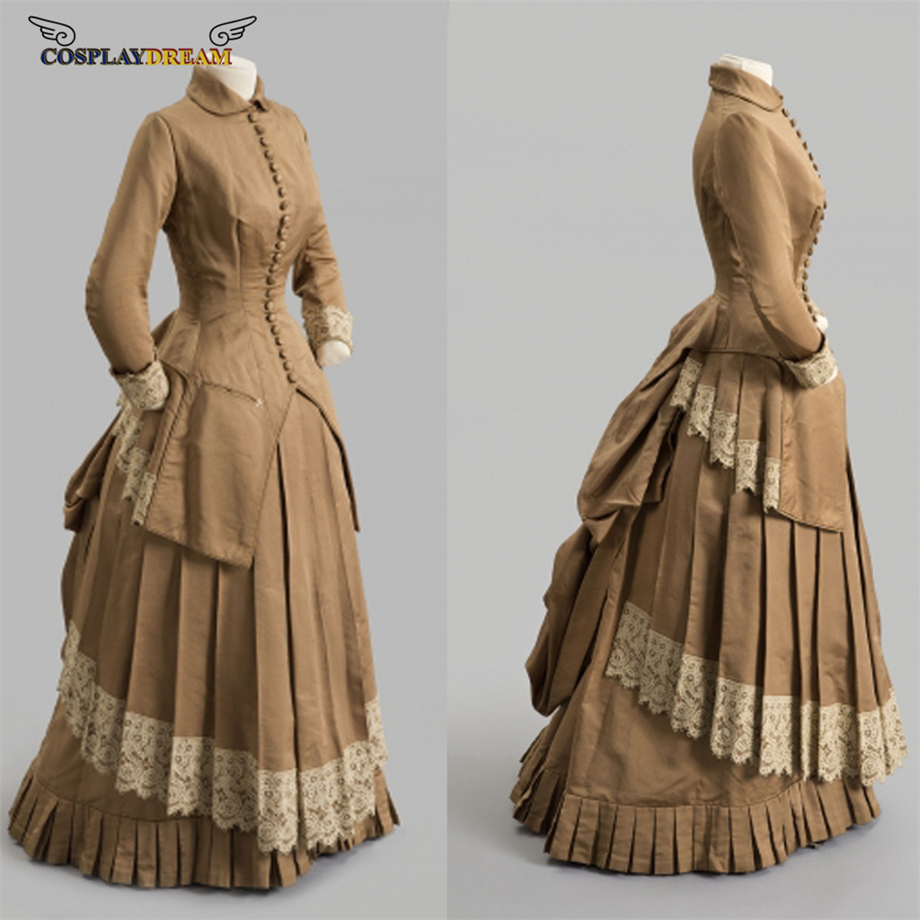 19th Century Fashion dress Vic - đánh giá và giá Vintage Victorian Fashion