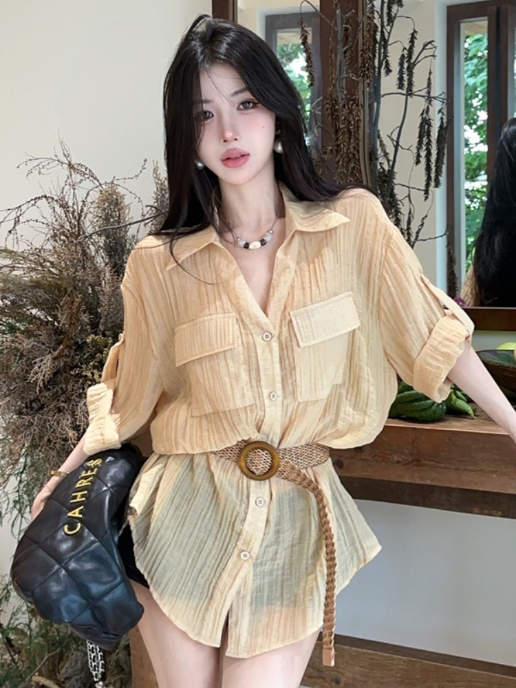 Summer New Vintage Loose Waist - đánh giá và giá Vintage Fashion Old Money