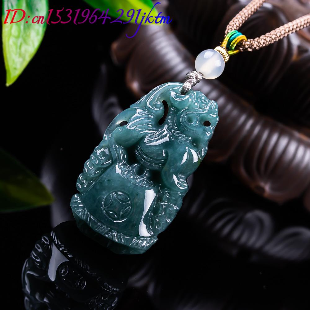Burmese Jadeite Pixiu Pendant  - đánh giá và giá Usa Vintage Fashion