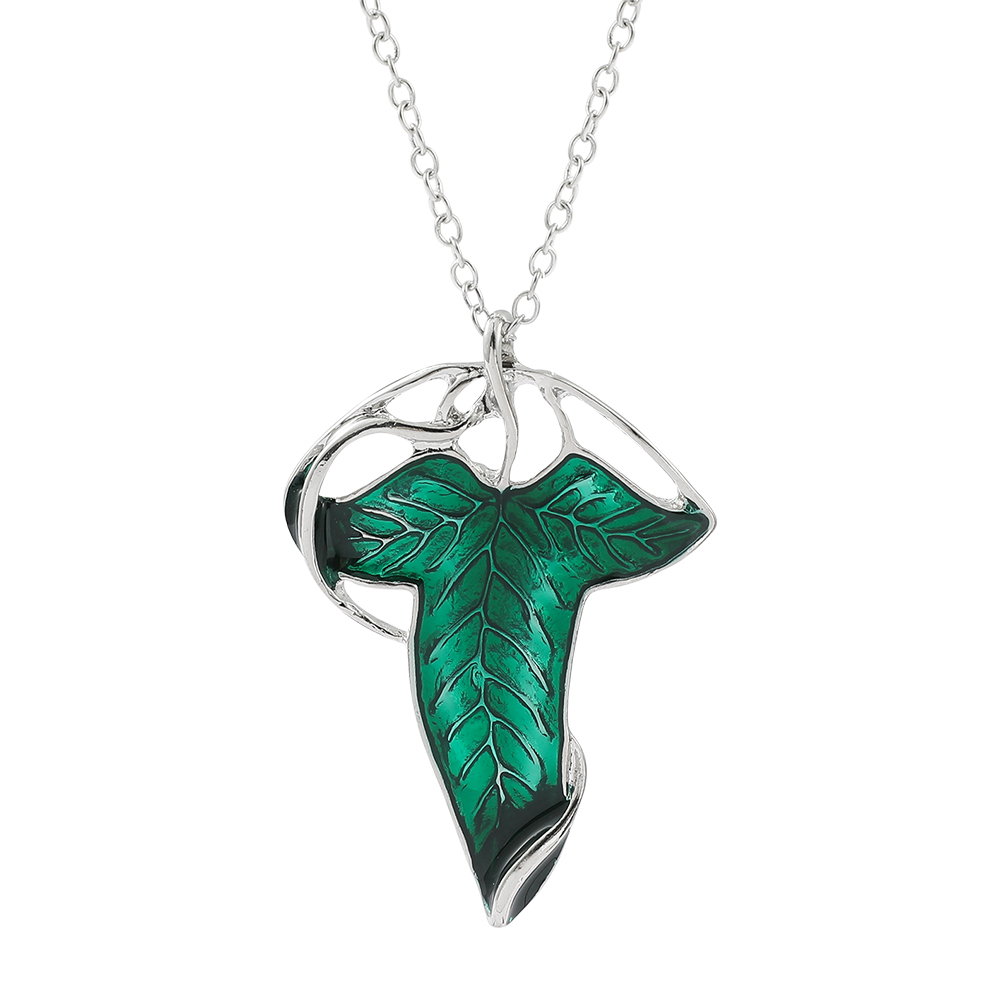 Vintage Green Leaf Pendant Nec - đánh giá và giá Vintage Fashion Jewelry Necklaces