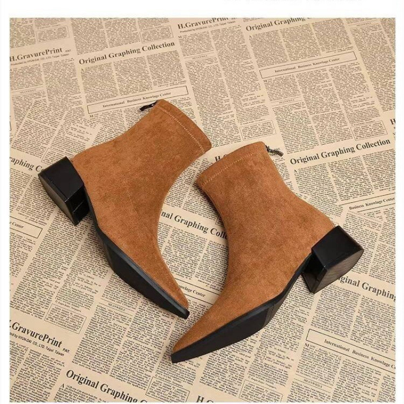 New Low Heel Women Mordern Ank - đánh giá và giá Vintage Fashion Online