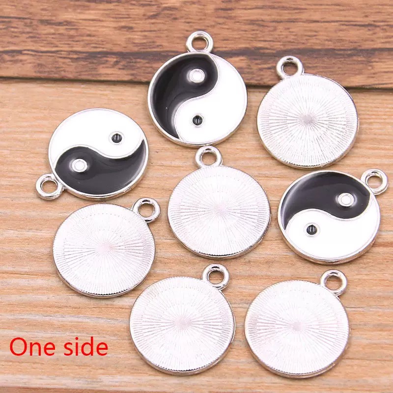 10/20pcs Alloy Tai Chi Charms  - đánh giá và giá Vintage Fashion Jewelry Necklaces