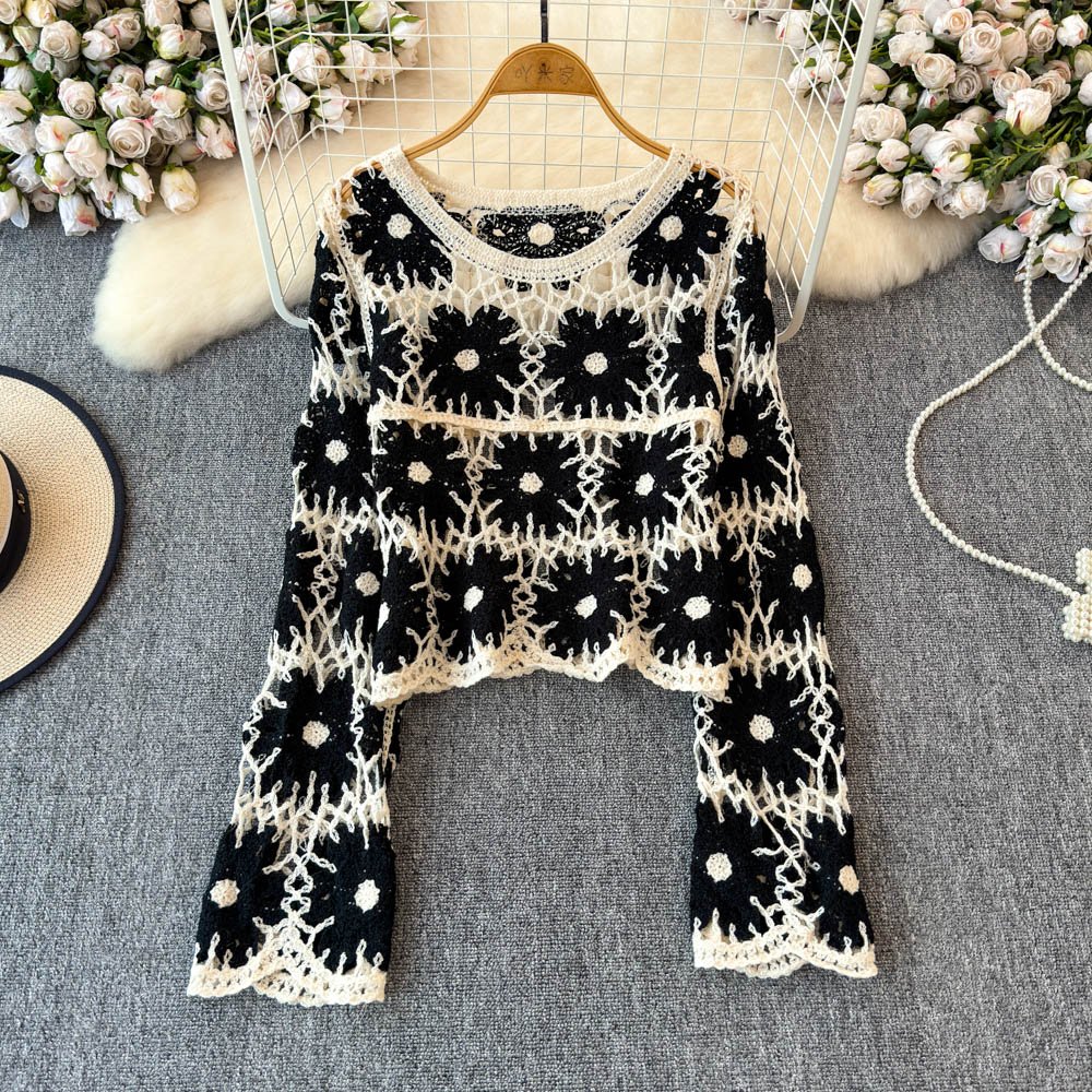 Floral Crochet Top for Women L - đánh giá và giá Crochet Top Boho