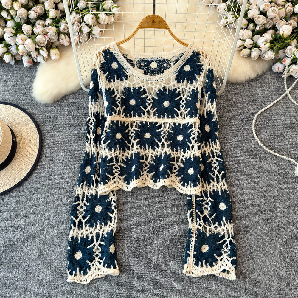 Floral Crochet Top for Women L - đánh giá và giá Crochet Top Boho