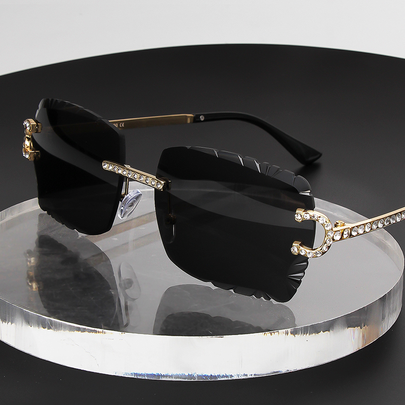 Fashion Rimless Square Sunglas - đánh giá và giá Vintage Fashion Brands