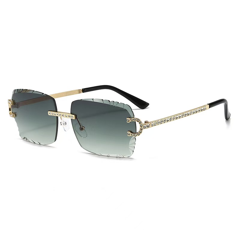 Fashion Rimless Square Sunglas - đánh giá và giá Vintage Fashion Brands