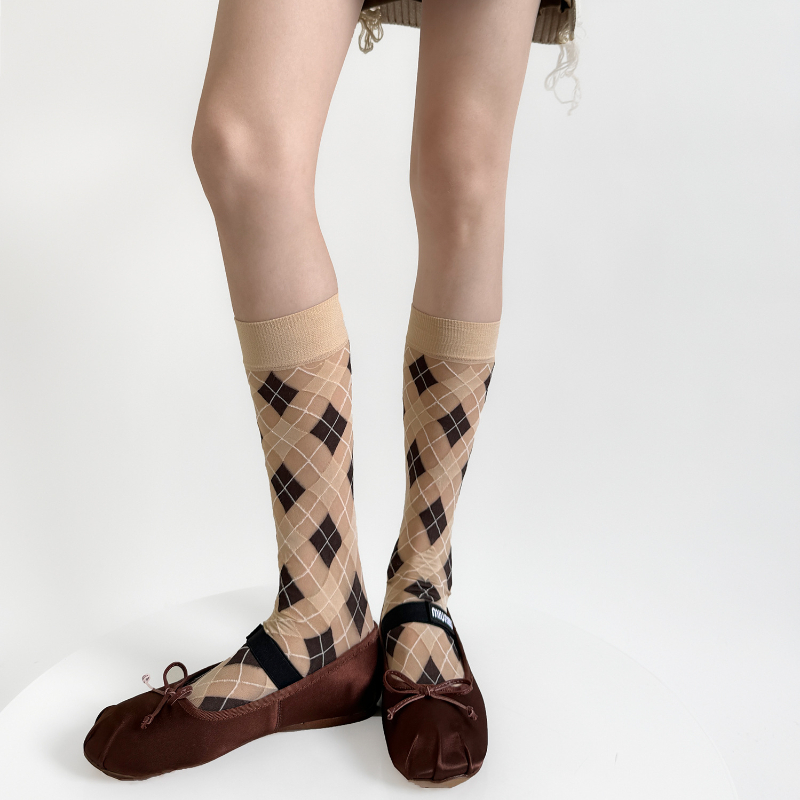 Women Socks College Style Plai - đánh giá và giá Velvet Blazer Vintage