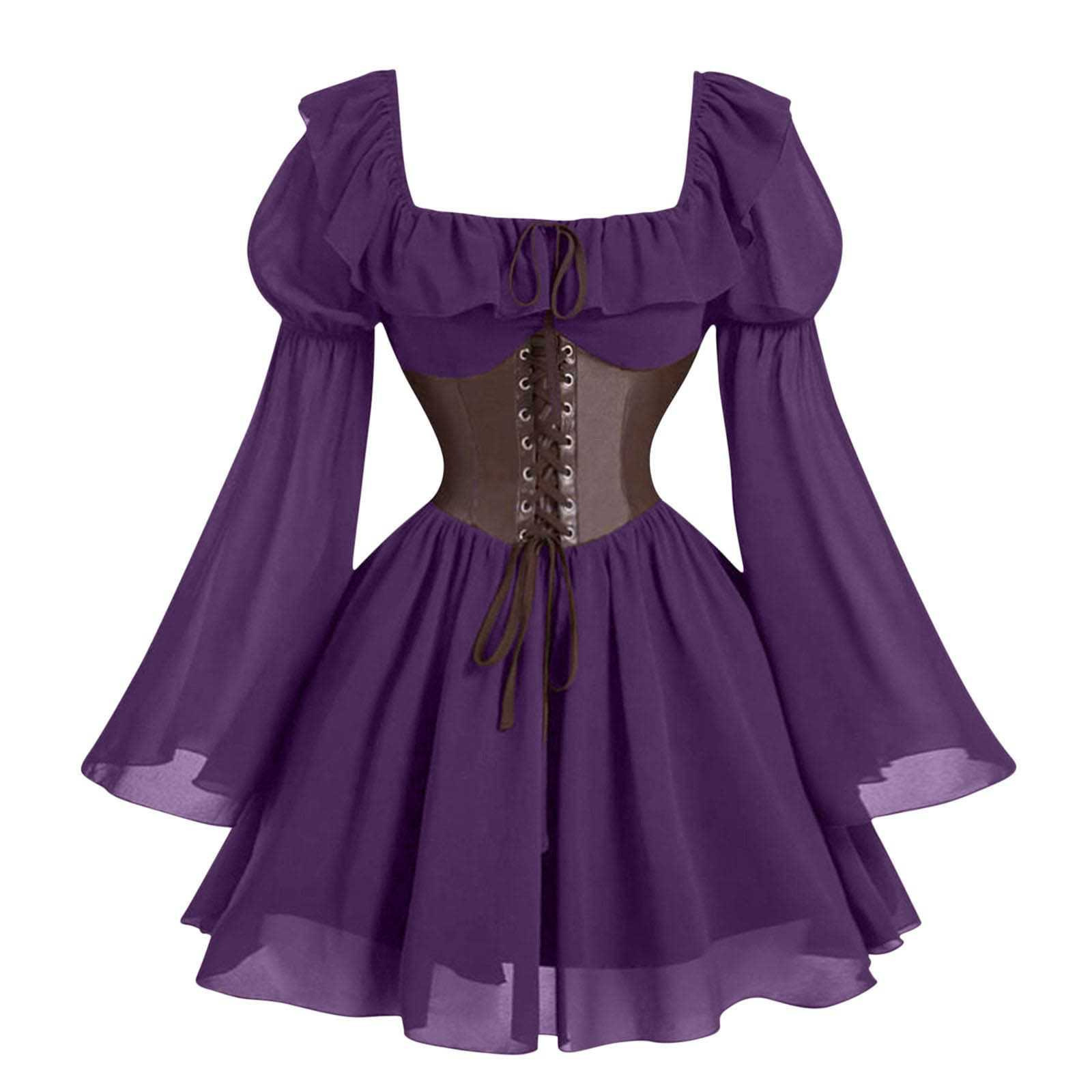 Renaissance Medieval Long Slee - đánh giá và giá Vintage Victorian Fashion