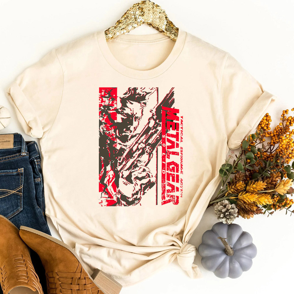 Metal Gear Solid tshirt teen c - đánh giá và giá Vintage Fashion For Sale