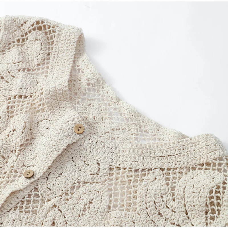 Women's Crochet Knit Shirts Bu - đánh giá và giá Crochet Top Boho