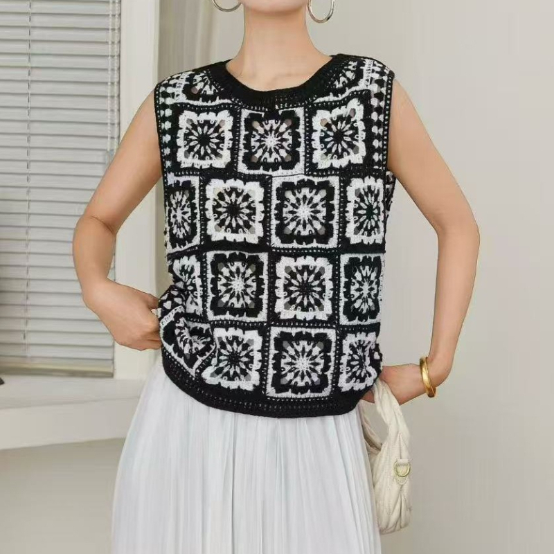 Granny Square Crochet Top Slee - đánh giá và giá Crochet Top Boho