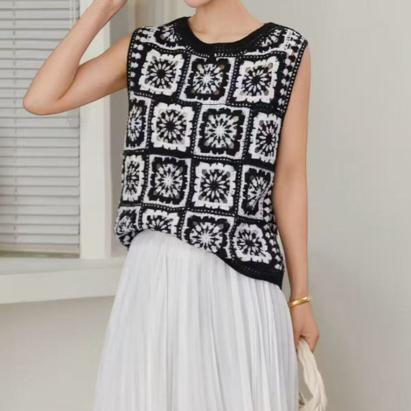 Granny Square Crochet Top Slee - đánh giá và giá Crochet Top Boho