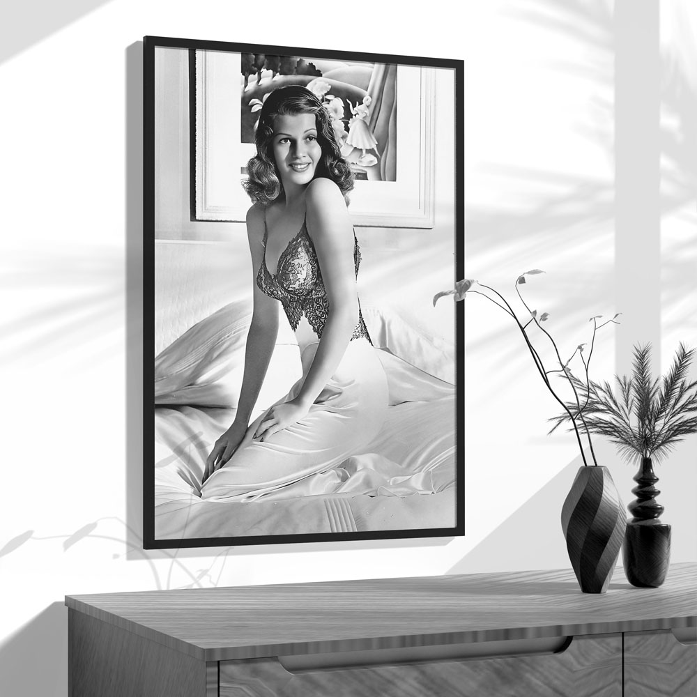 Rita Hayworth Poster,Black and - đánh giá và giá Vintage Fashion Sketches