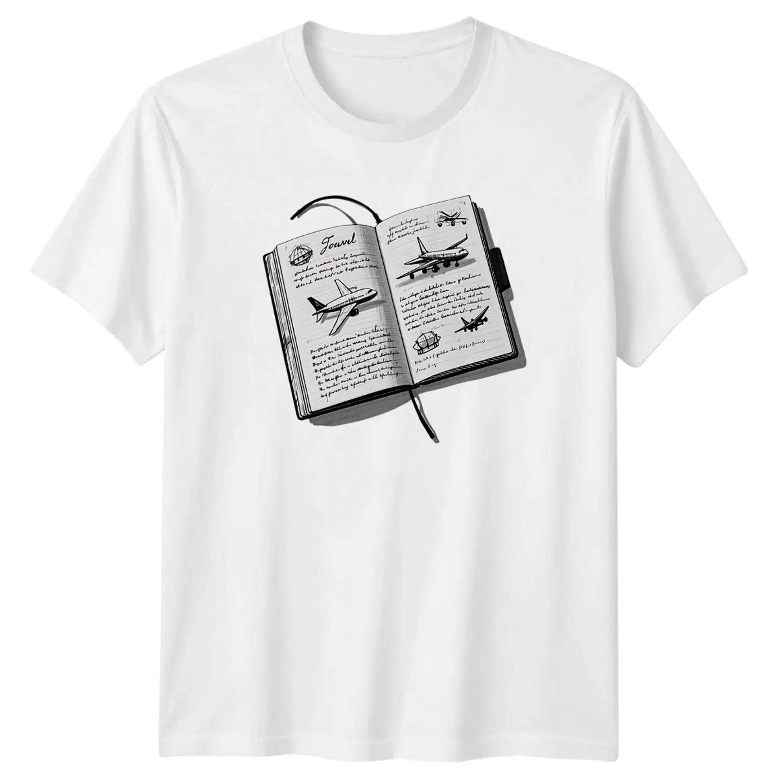 Travel Journal Sketch T Shirt  - đánh giá và giá Vintage Fashion Sketches